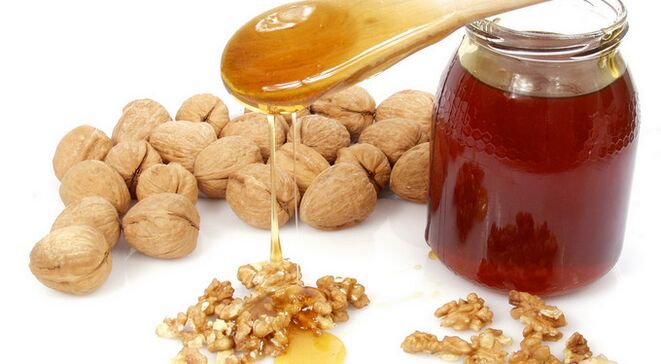 vlašské orechy a med na zvýšenie potencie